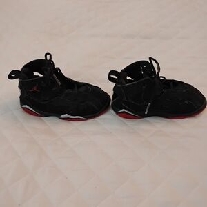 Kids Black and Red Sneakers